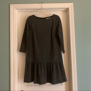 Loft dropped waist knit dress. EUC